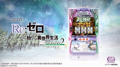 スロット Re:ゼロから始める異世界生活 season2　機種パネル