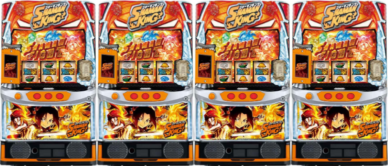 シャーマンキング　4台並び