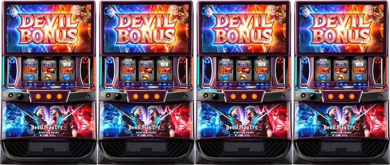 デビクラ5ST　4台並び